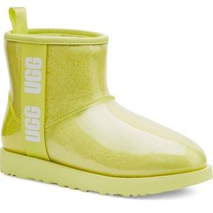🔥🔥UGG classic mini waterproof clear boot